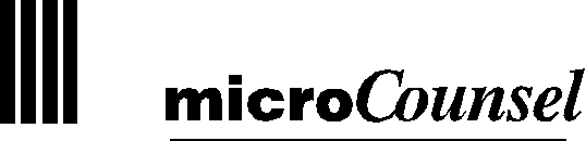[MicroCounsel logo graphic]